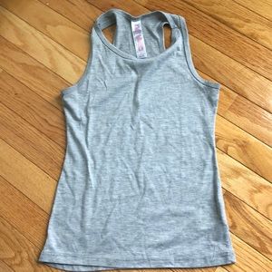 Plain gray tank top